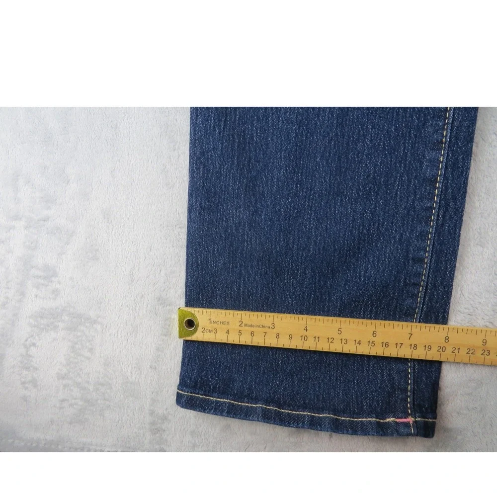 True Religion Ricky Relaxed Straight Men's Jeans W30 L34 Dark Wash NWT‎ Denim